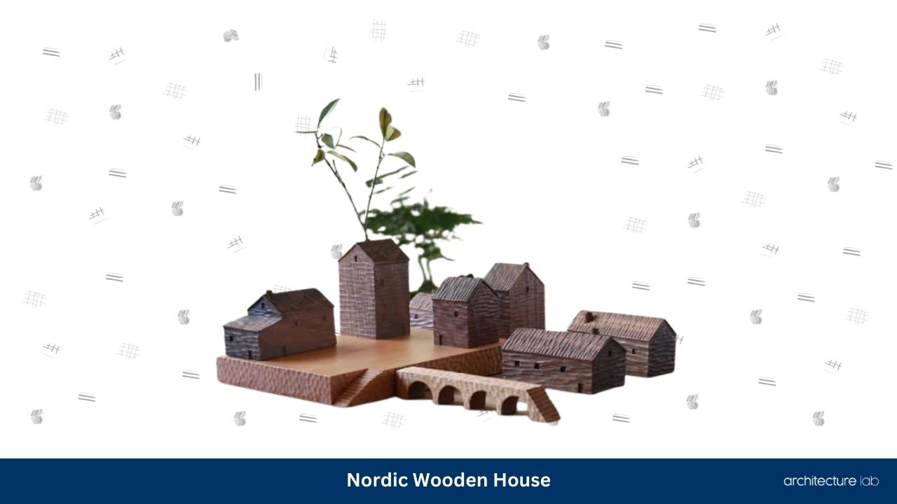 Nordic wooden house