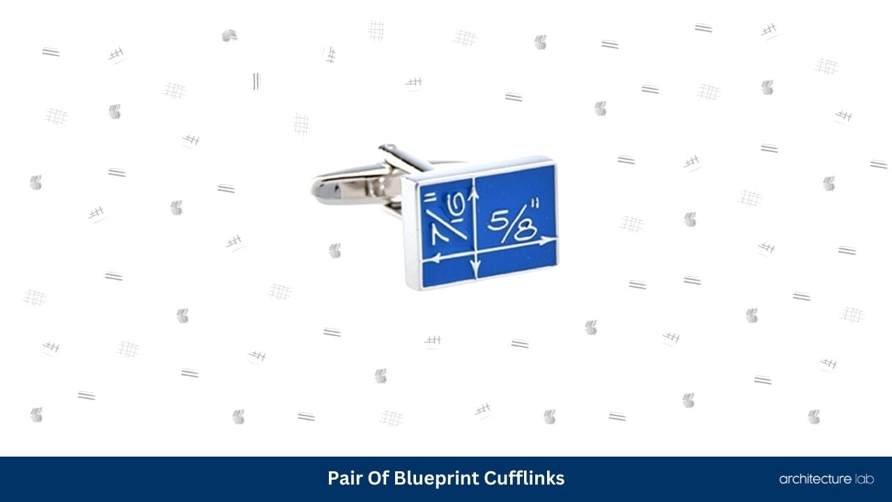50 Of The Best Gifts For Architects In 2025 51 Pair of blueprint cufflinks