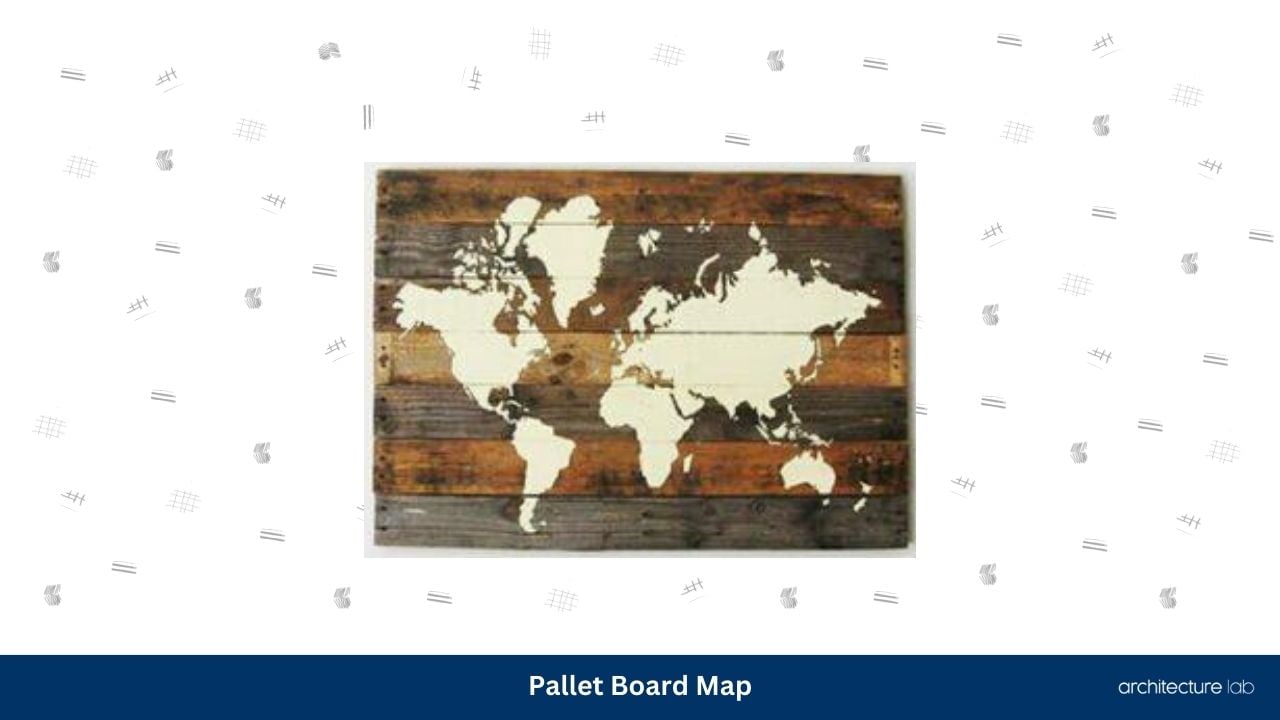 Pallet board map