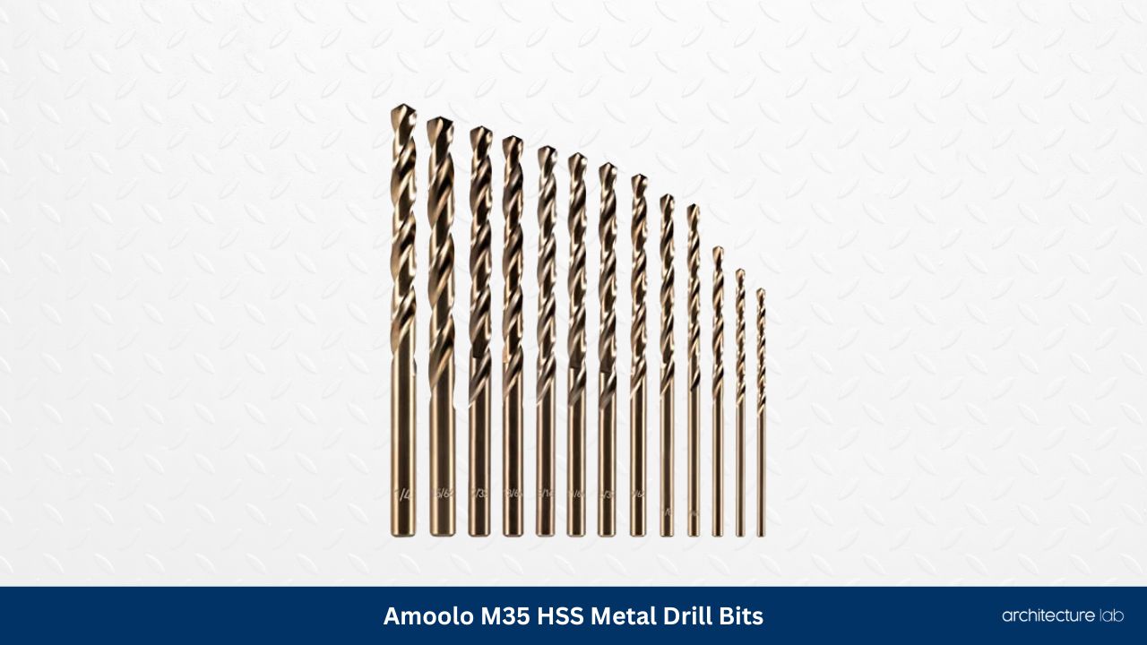 Amoolo m35 hss metal drill bits1