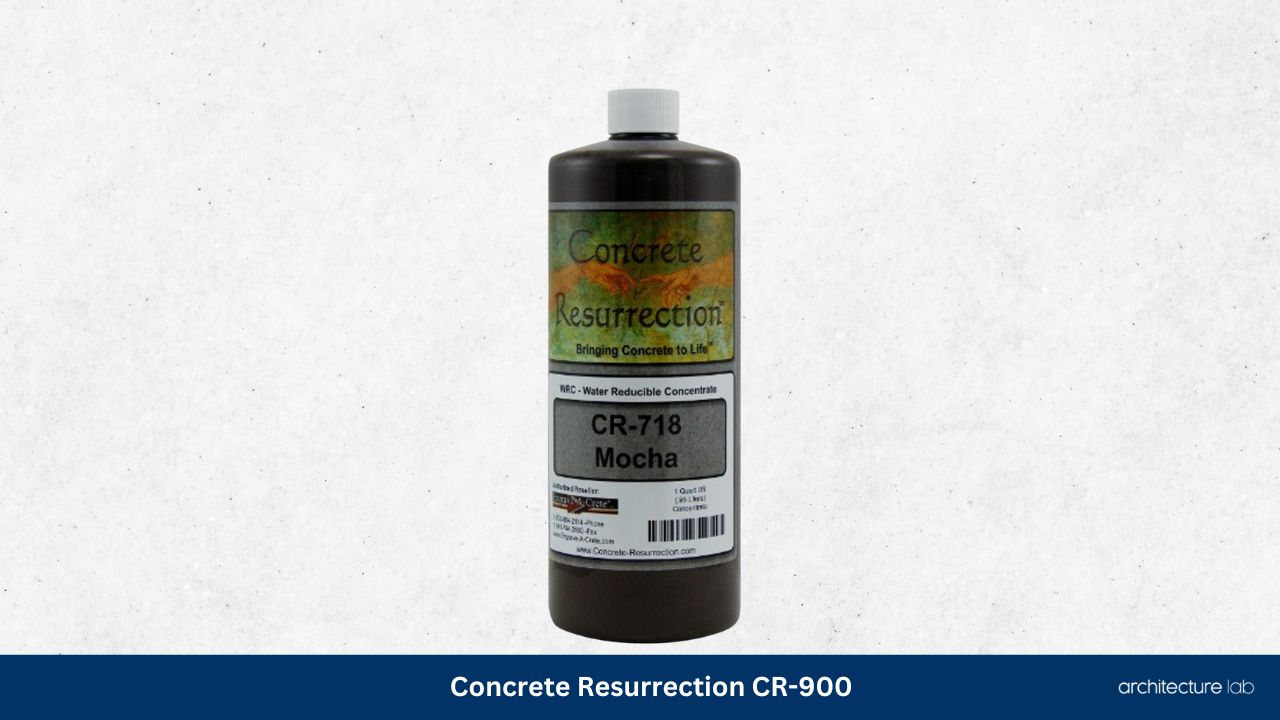 Concrete resurrection cr 900