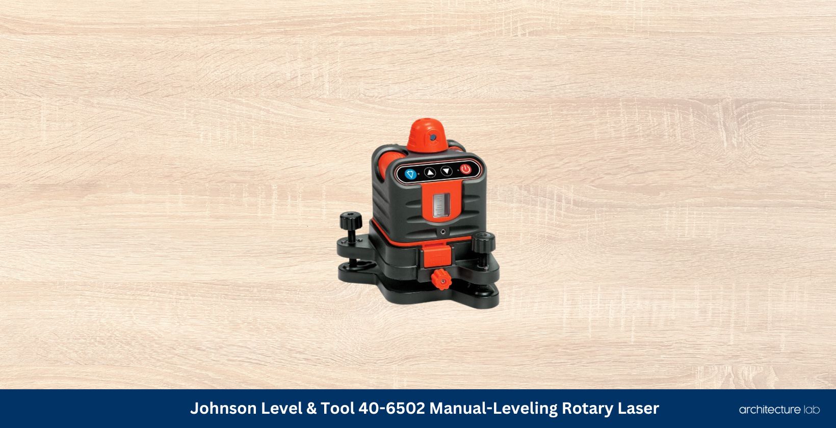 Johnson level tool 40 6502 manual leveling rotary laser