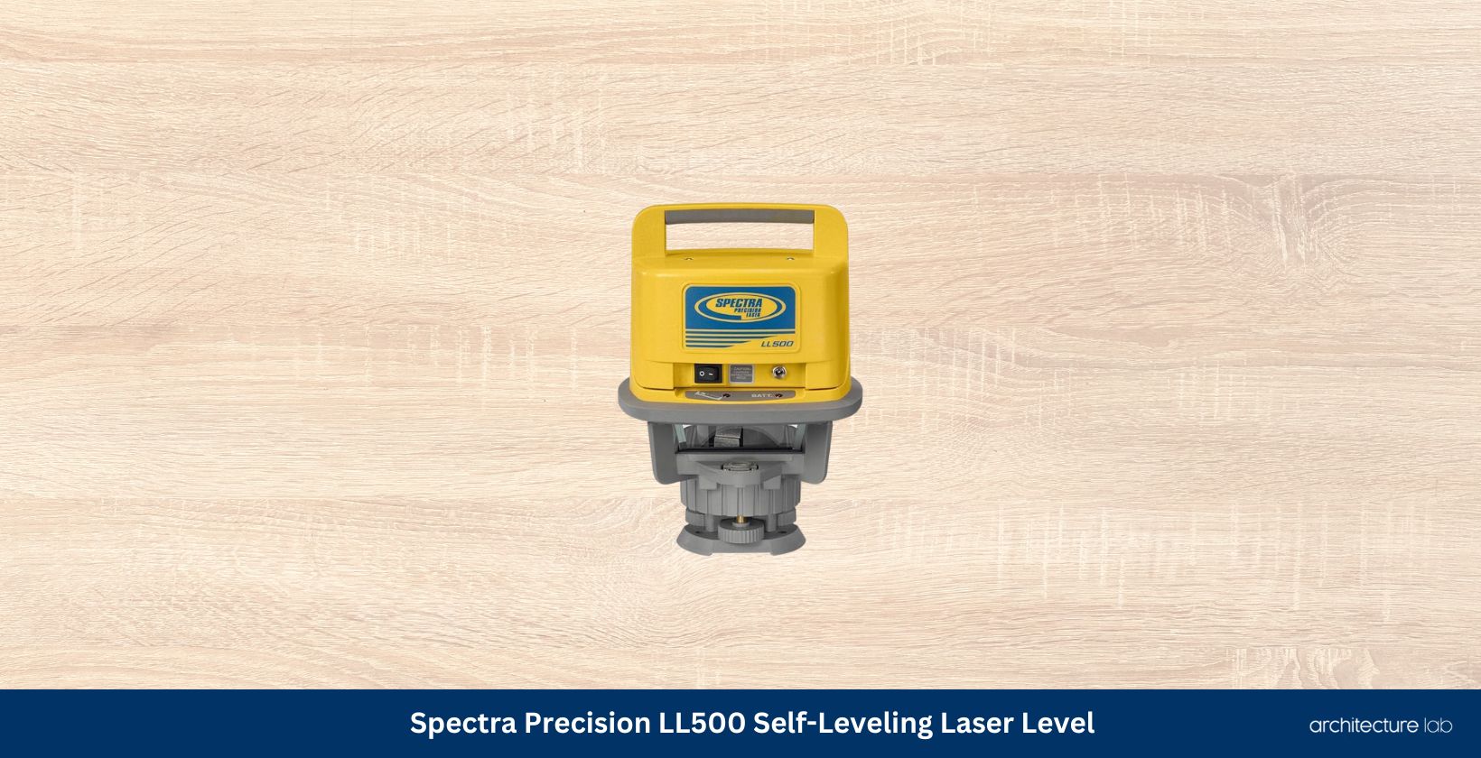Spectra precision ll500 self leveling laser level