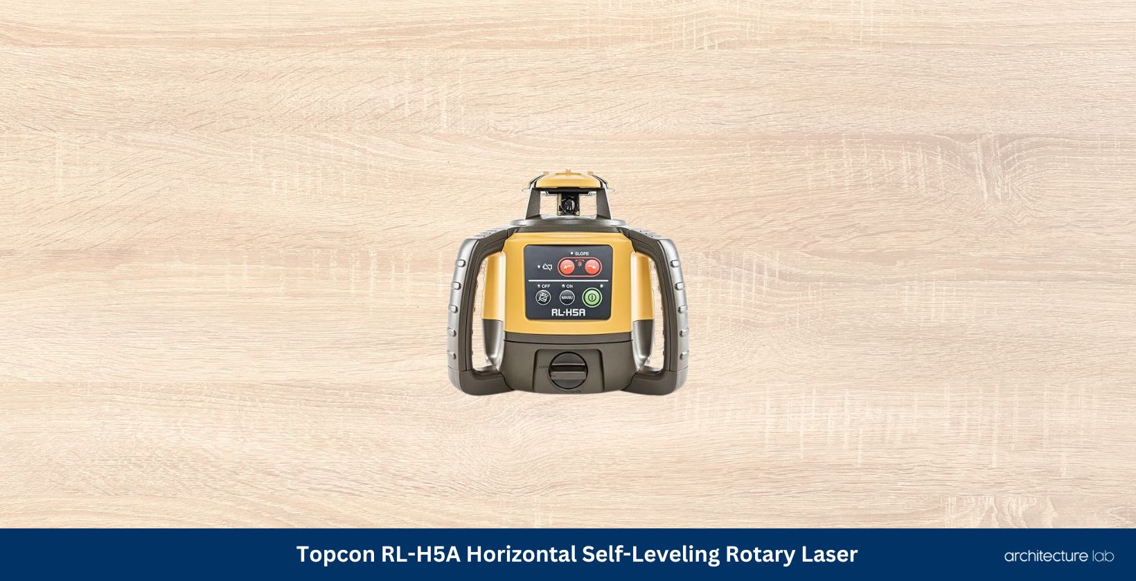 Topcon rl h5a horizontal self leveling rotary laser