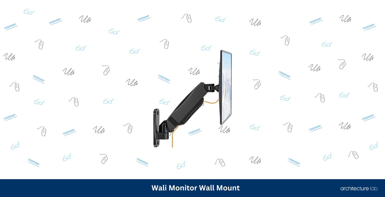 7 Best Monitor Arms For Ultrawide Monitors 9 Wali monitor wall mount