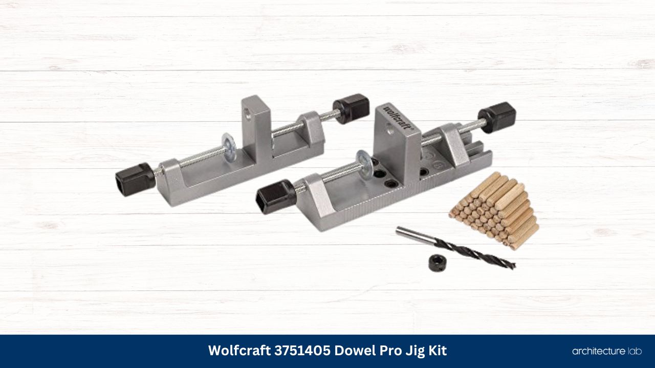 Wolfcraft 3751405 dowel pro jig kit