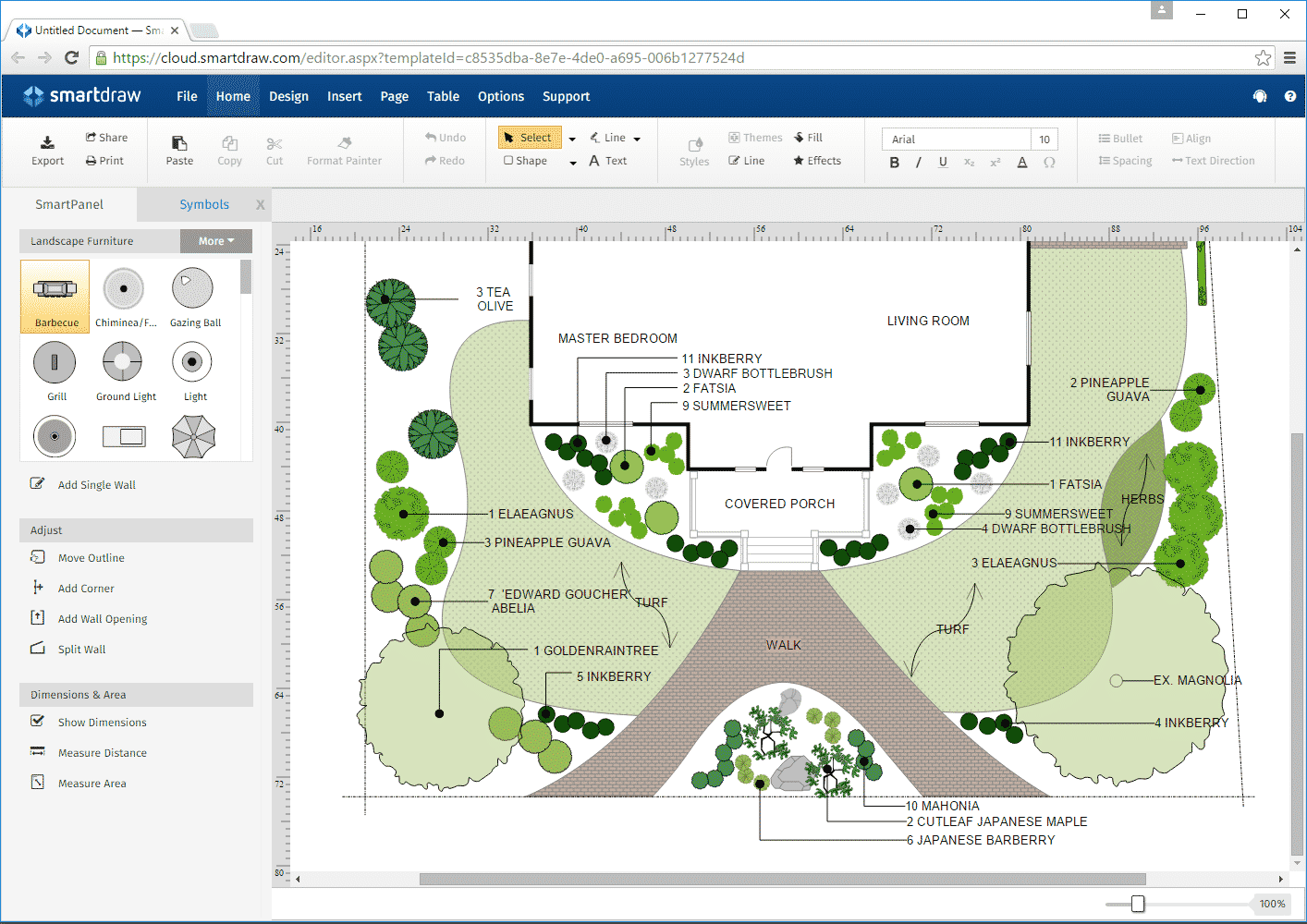 Smartdraw screenshot landscape 1