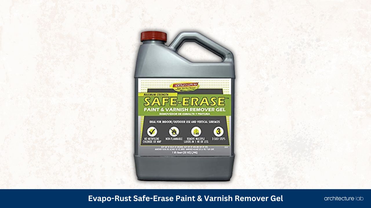 Evapo rust safe erase paint varnish remover gel