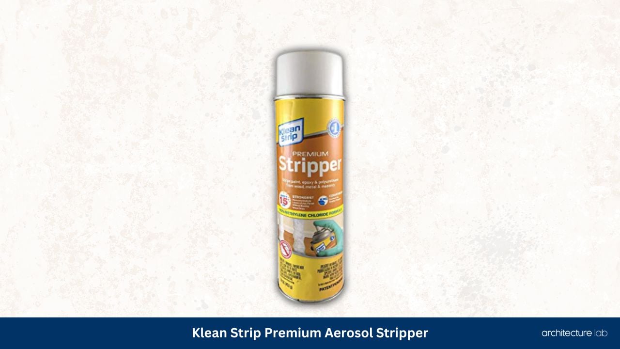 Klean strip premium aerosol stripper