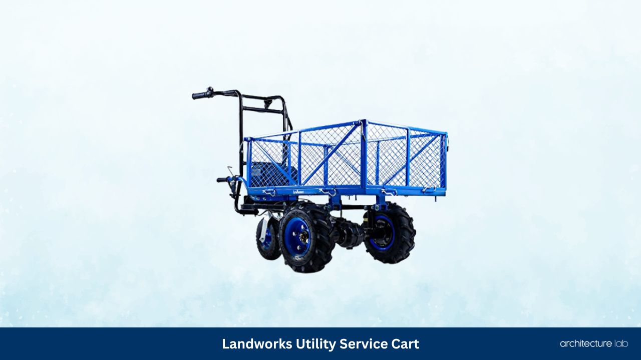 Landworks utility service cart