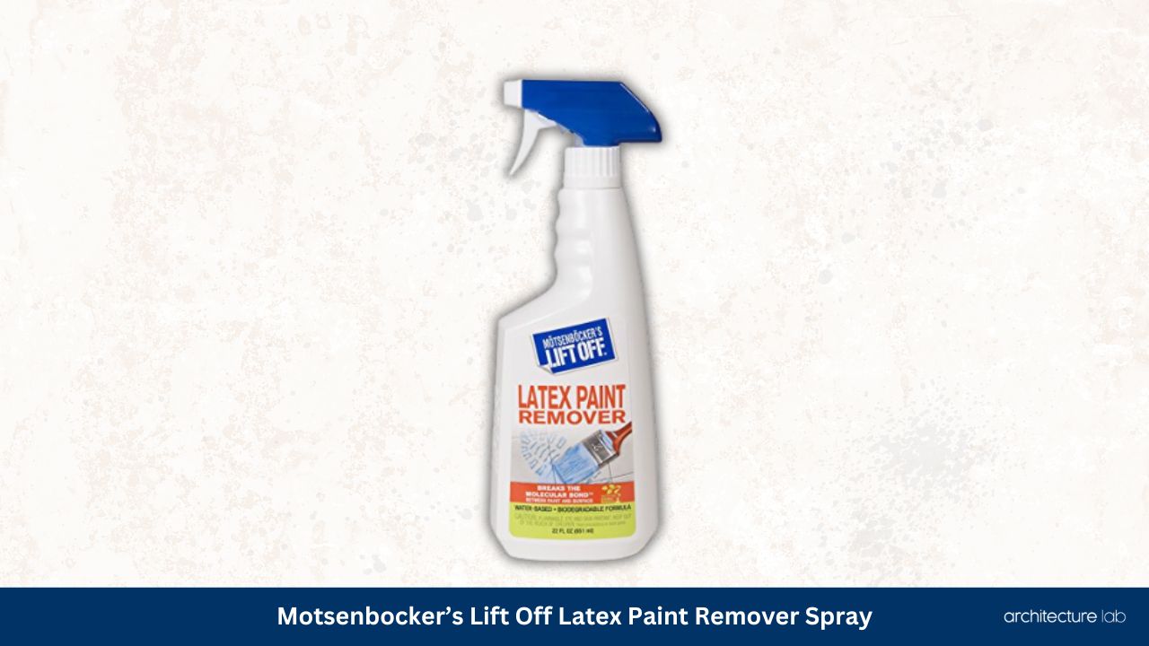 Motsenbockers lift off latex paint remover spray