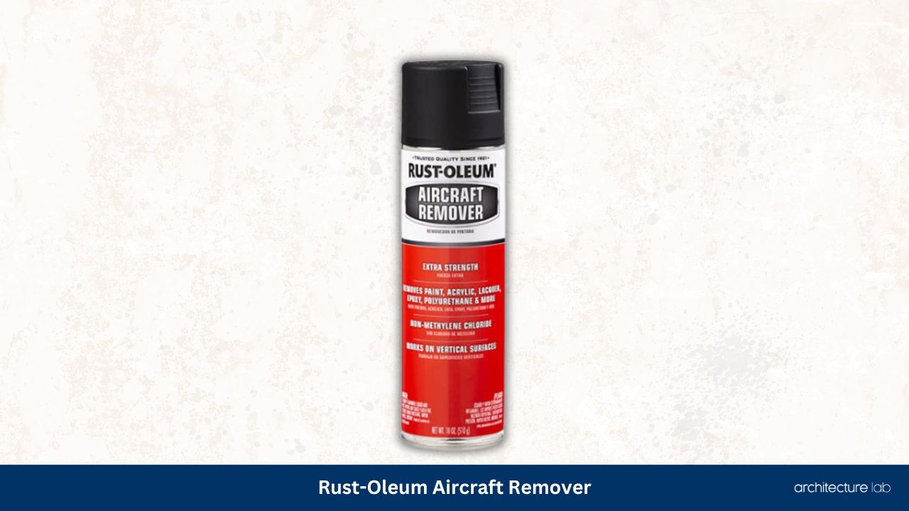 Rust oleum aircraft remover
