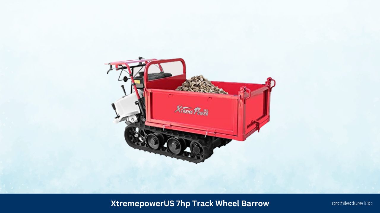 Xtremepowerus 7hp track wheel barrow