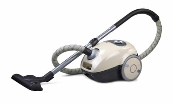Vacuum cleaner isolated on the white background (clipping path)
