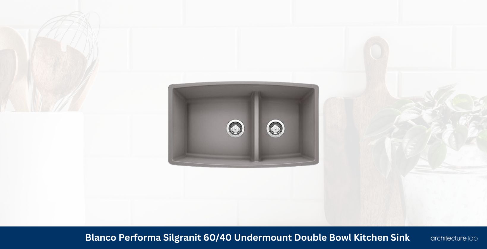 Blanco metallic gray 441309 performa silgranit kitchen sink