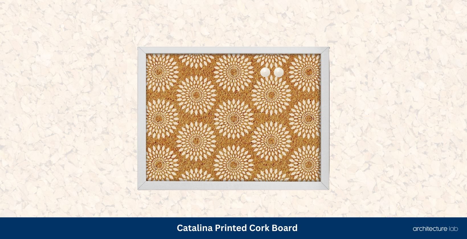 Catalina printed cork board