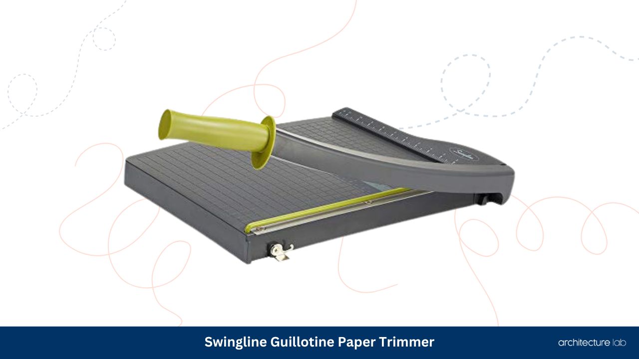Swingline guillotine paper trimmer
