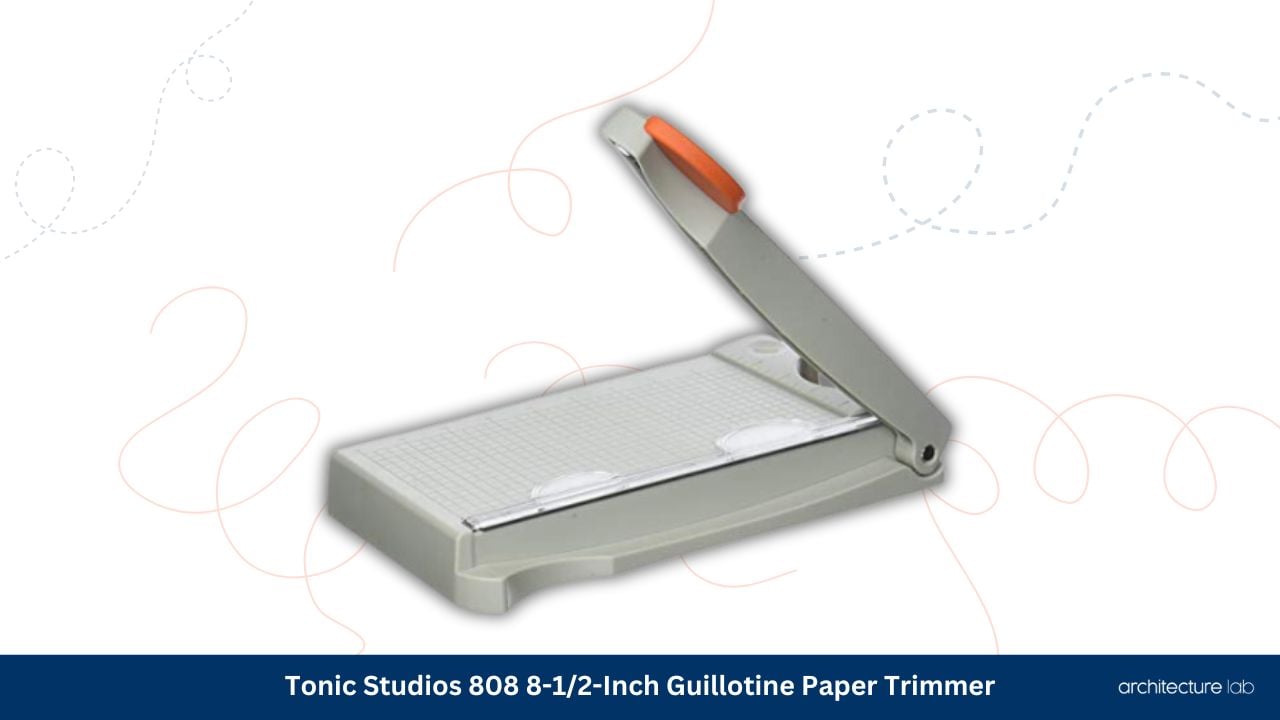 Tonic studios 808 8 12 inch guillotine paper trimmer