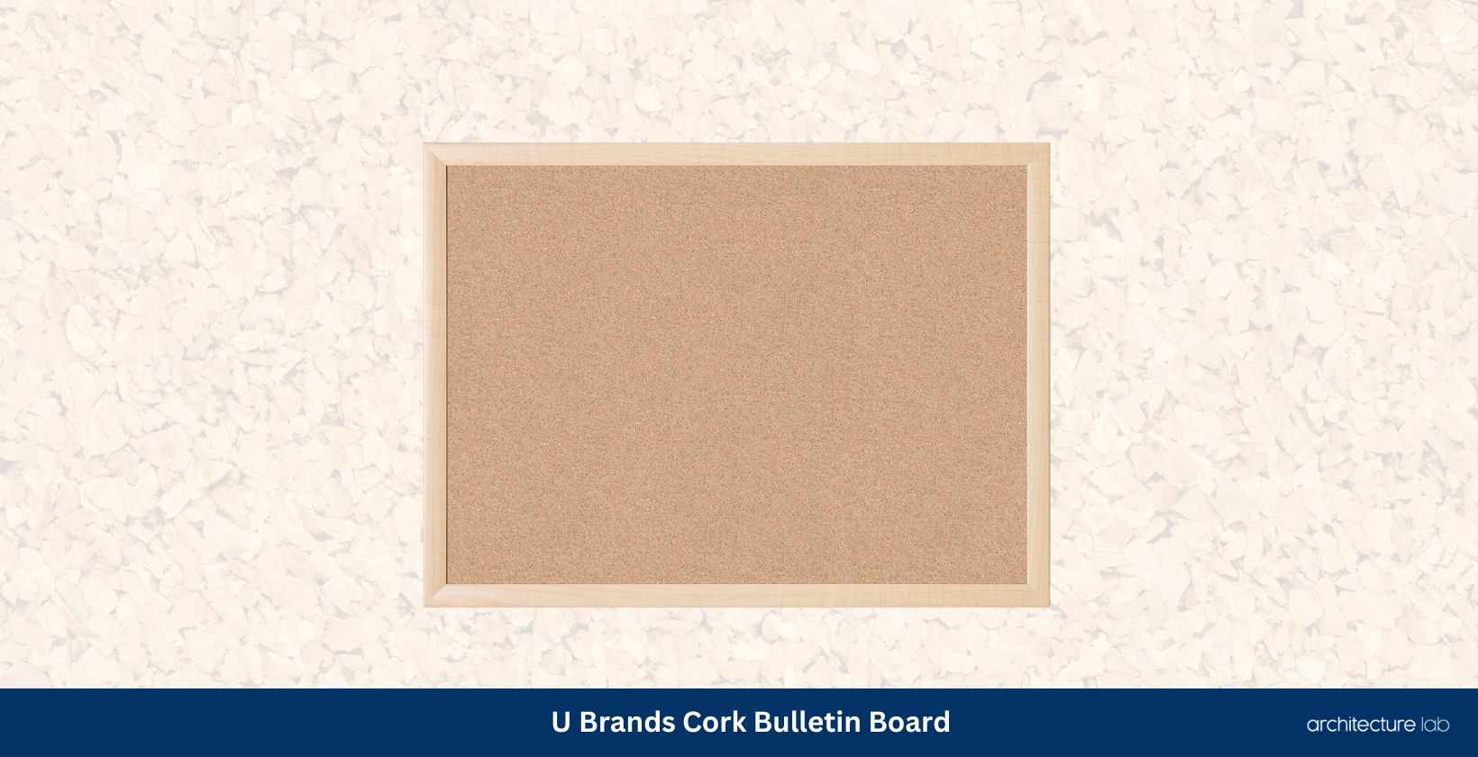 U brands cork bulletin board