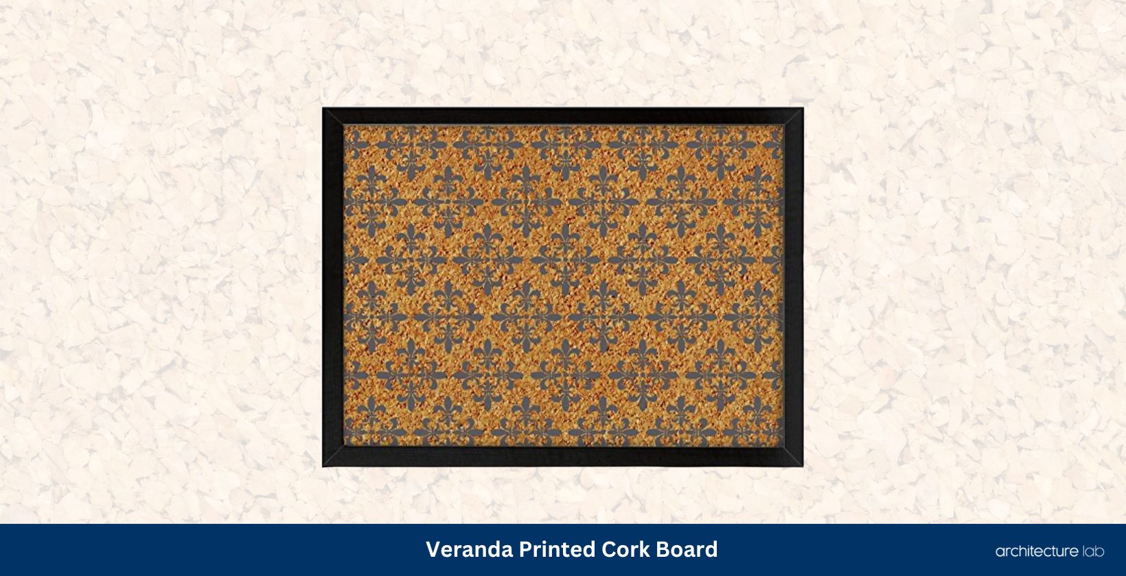 Veranda printed cork board