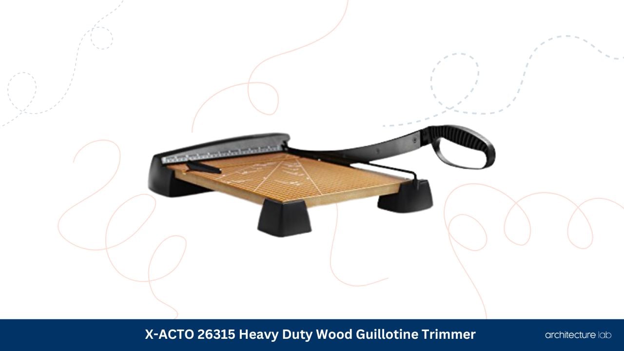 X acto 26315 heavy duty wood guillotine trimmer