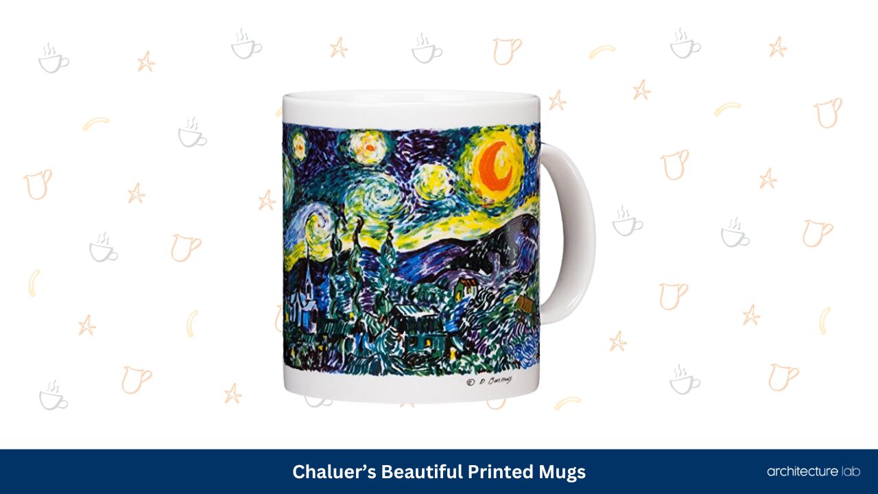 Chaluers beautiful printed mugs