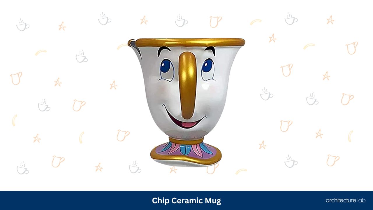 Chip ceramic mug