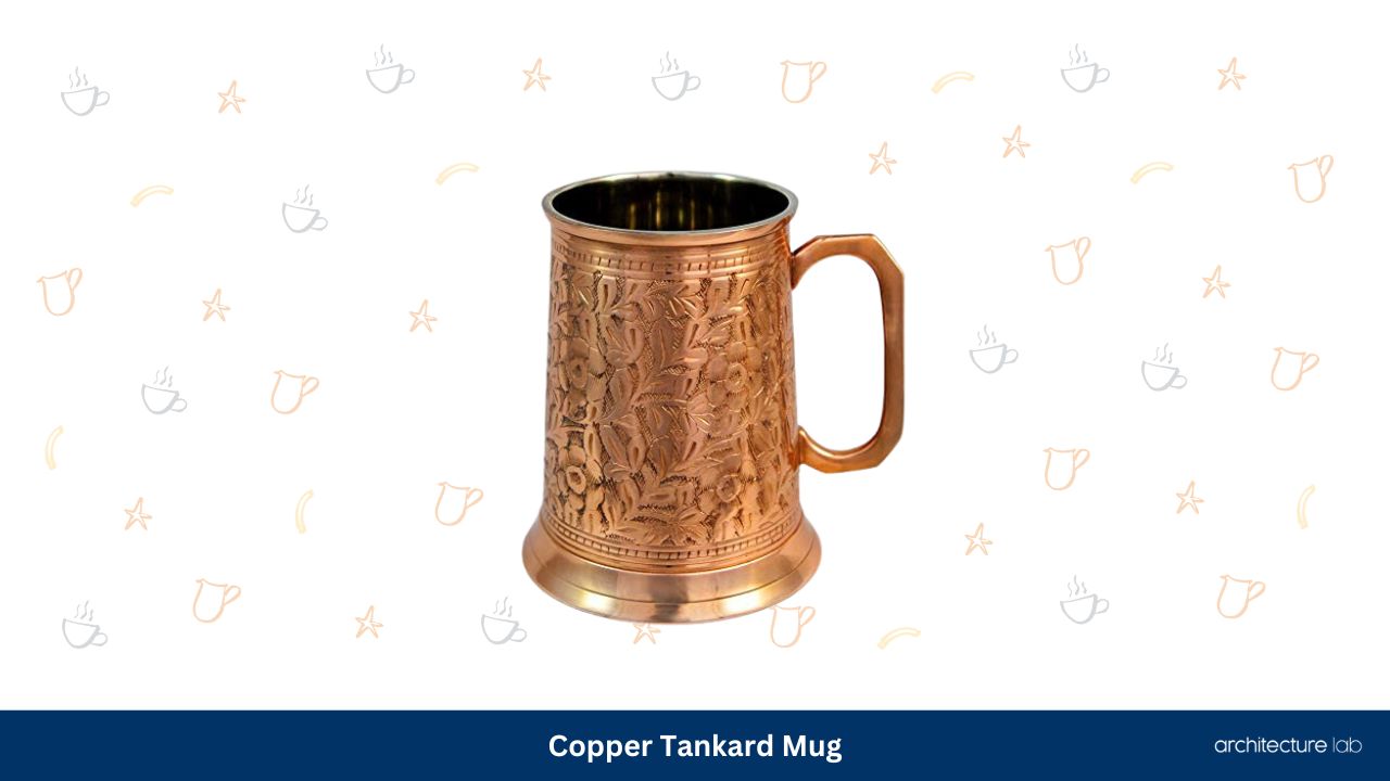 Copper tankard mug