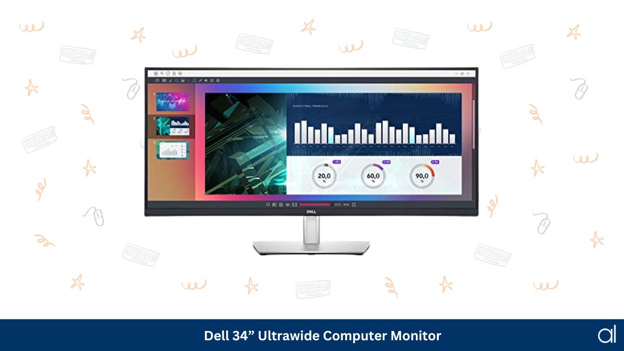 Dell 34 ultrawide computer monitor1