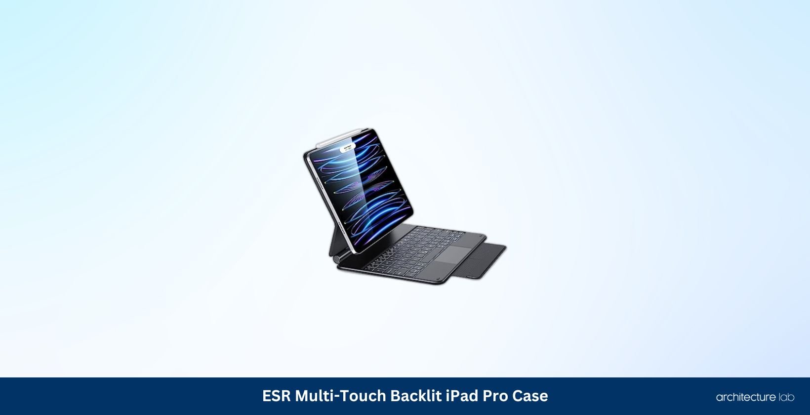 Esr multi touch backlit ipad pro case