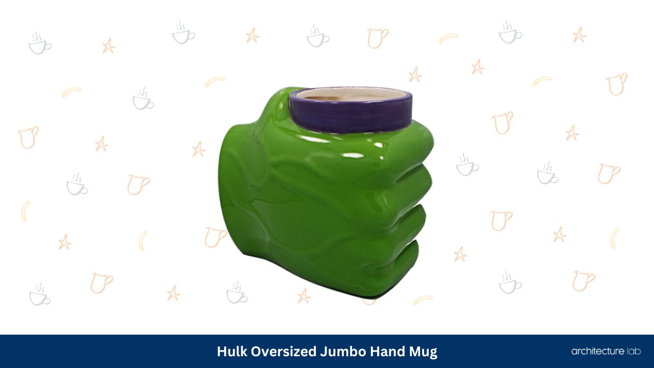 Hulk oversized jumbo hand mug