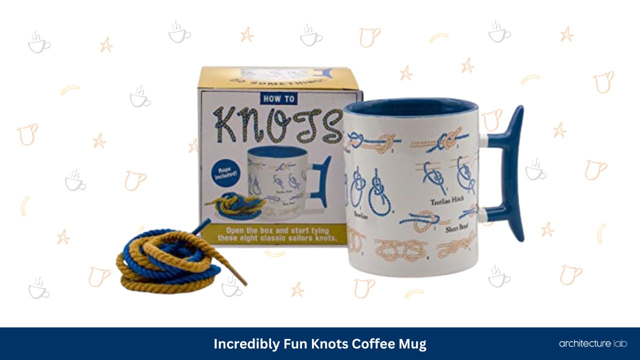 Incredibly fun knots coffee mug