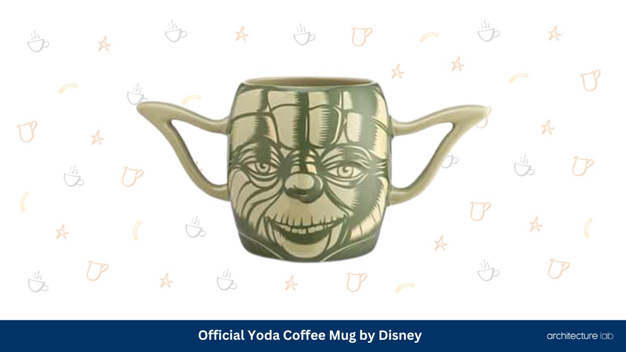 Official yoda coffee mug by disney