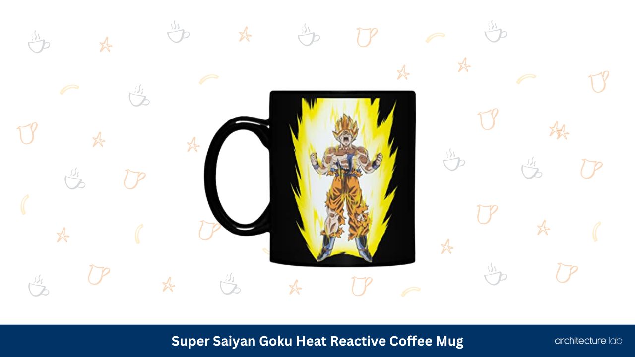 Super saiyan goku heat reactive coffee mug