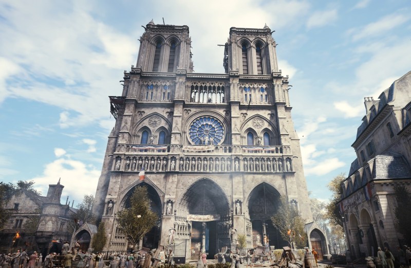 Assassins creed unity notre dame