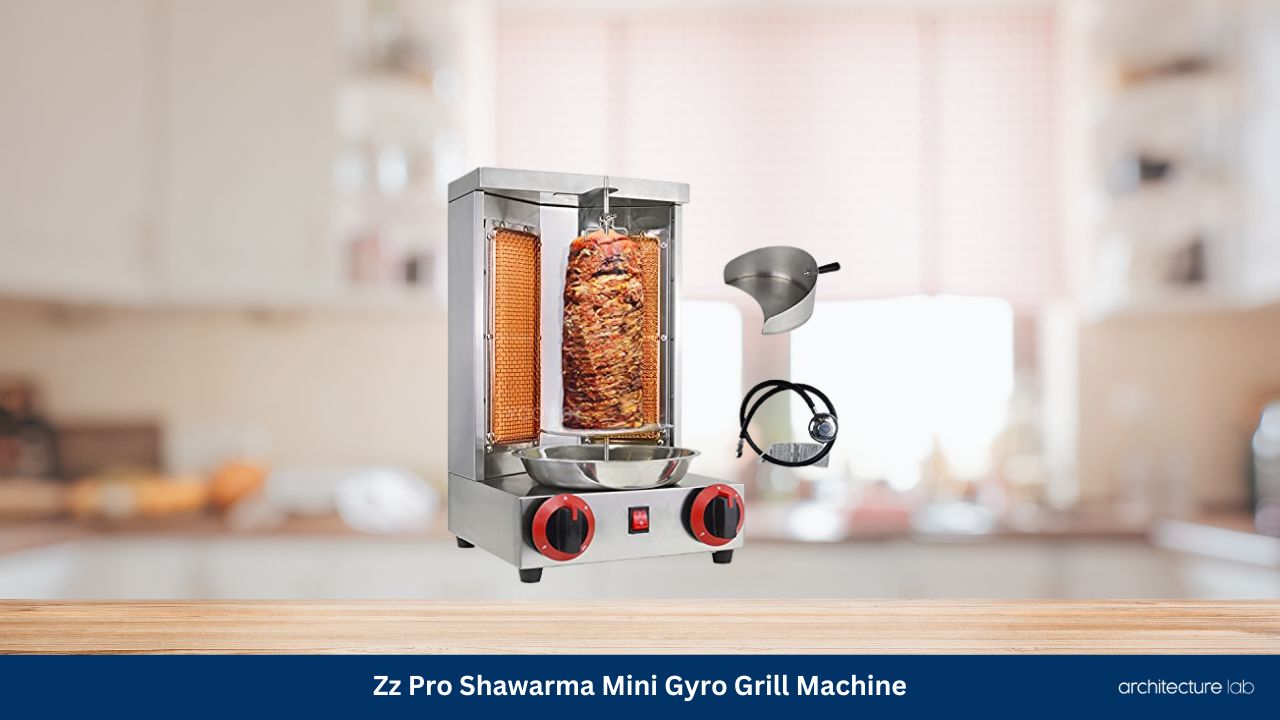 Zz pro shawarma mini gyro grill machine