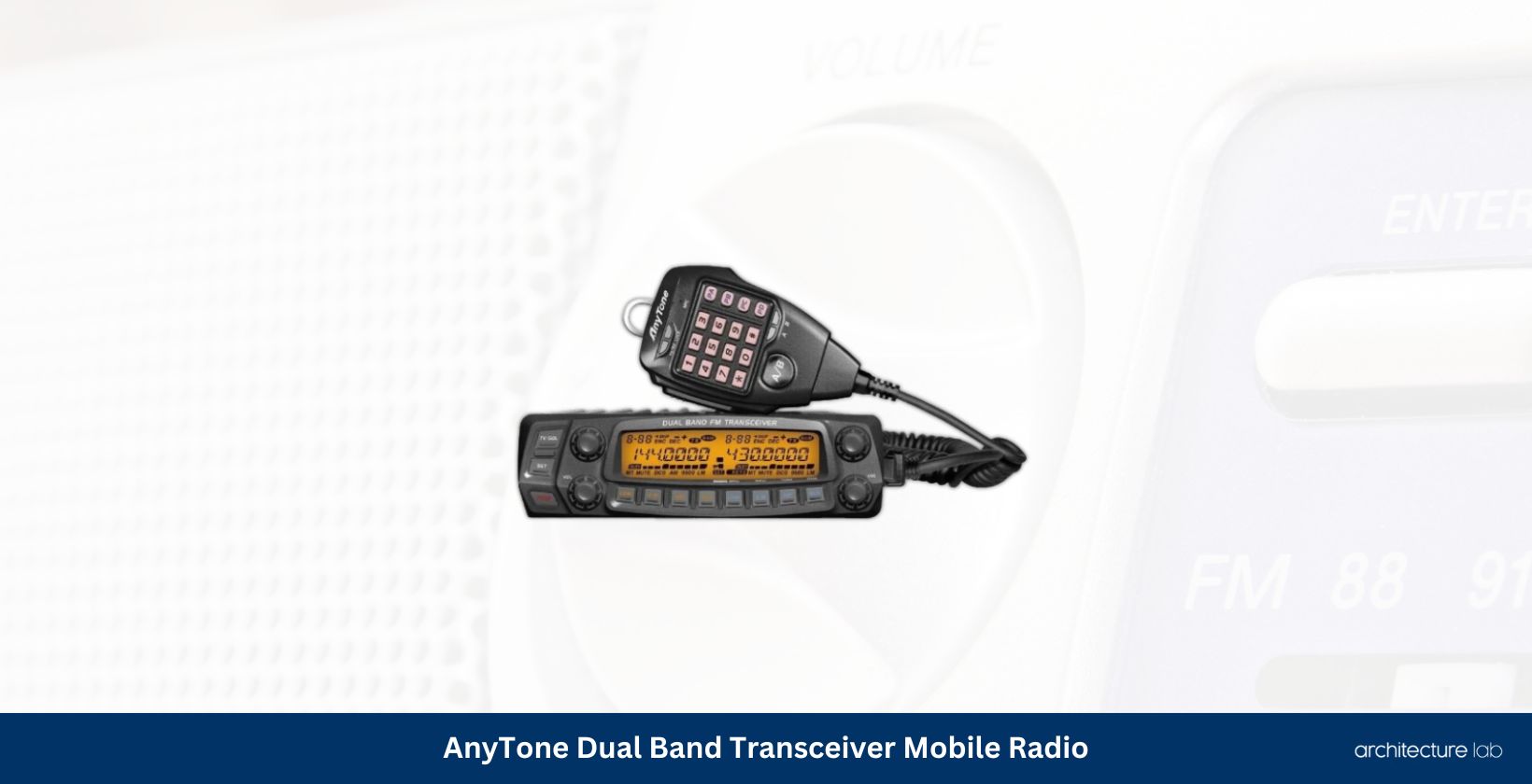 Anytone at 5888uv dual band transceiver mobile radio