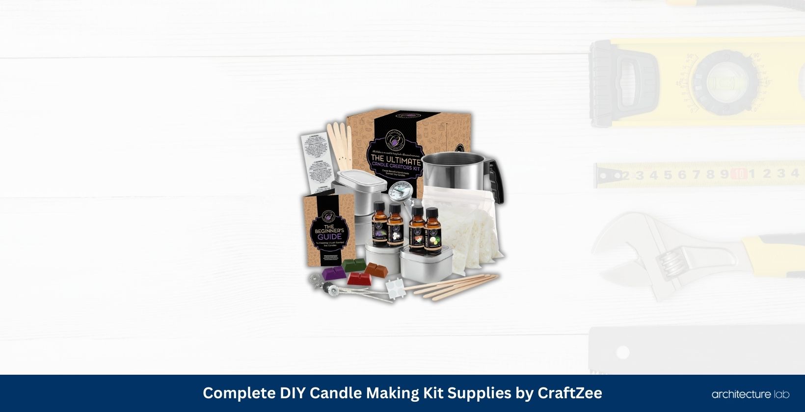 Complete diy candle making kit supplies by craftzee