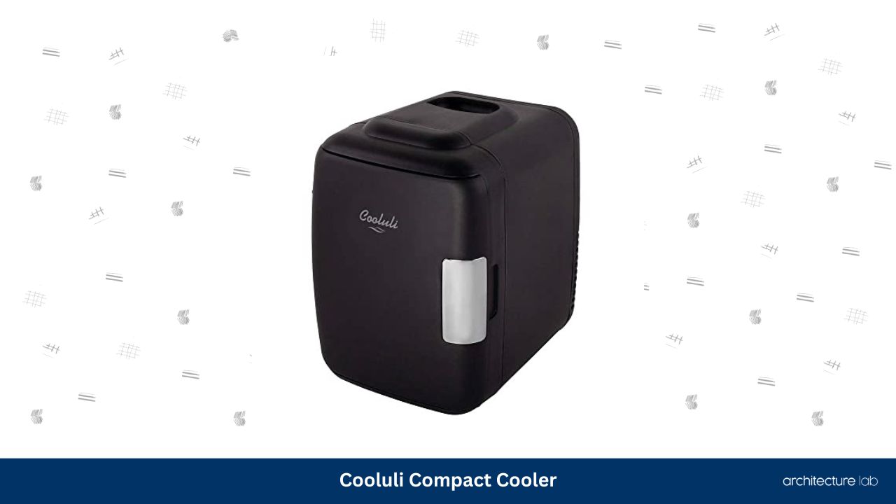Cooluli compact cooler warmer mini fridge