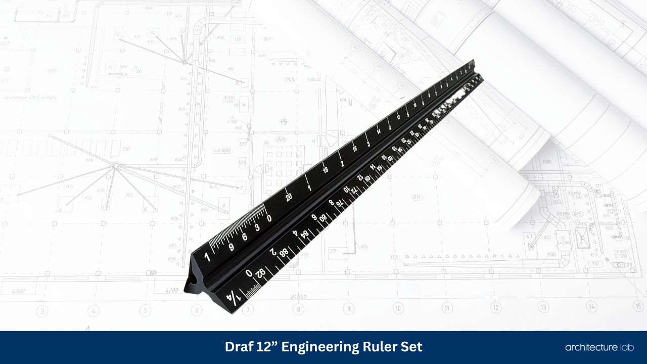 Draf 12 engineering ruler set