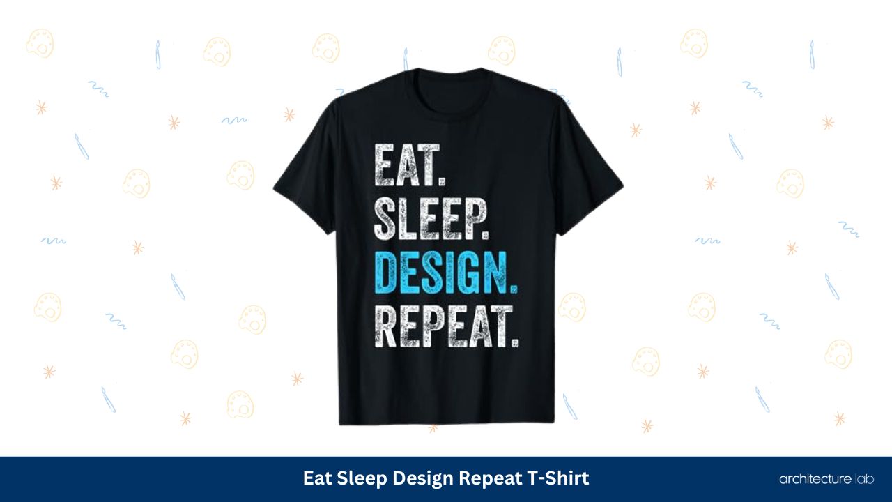 Eat sleep design repeat t shirt