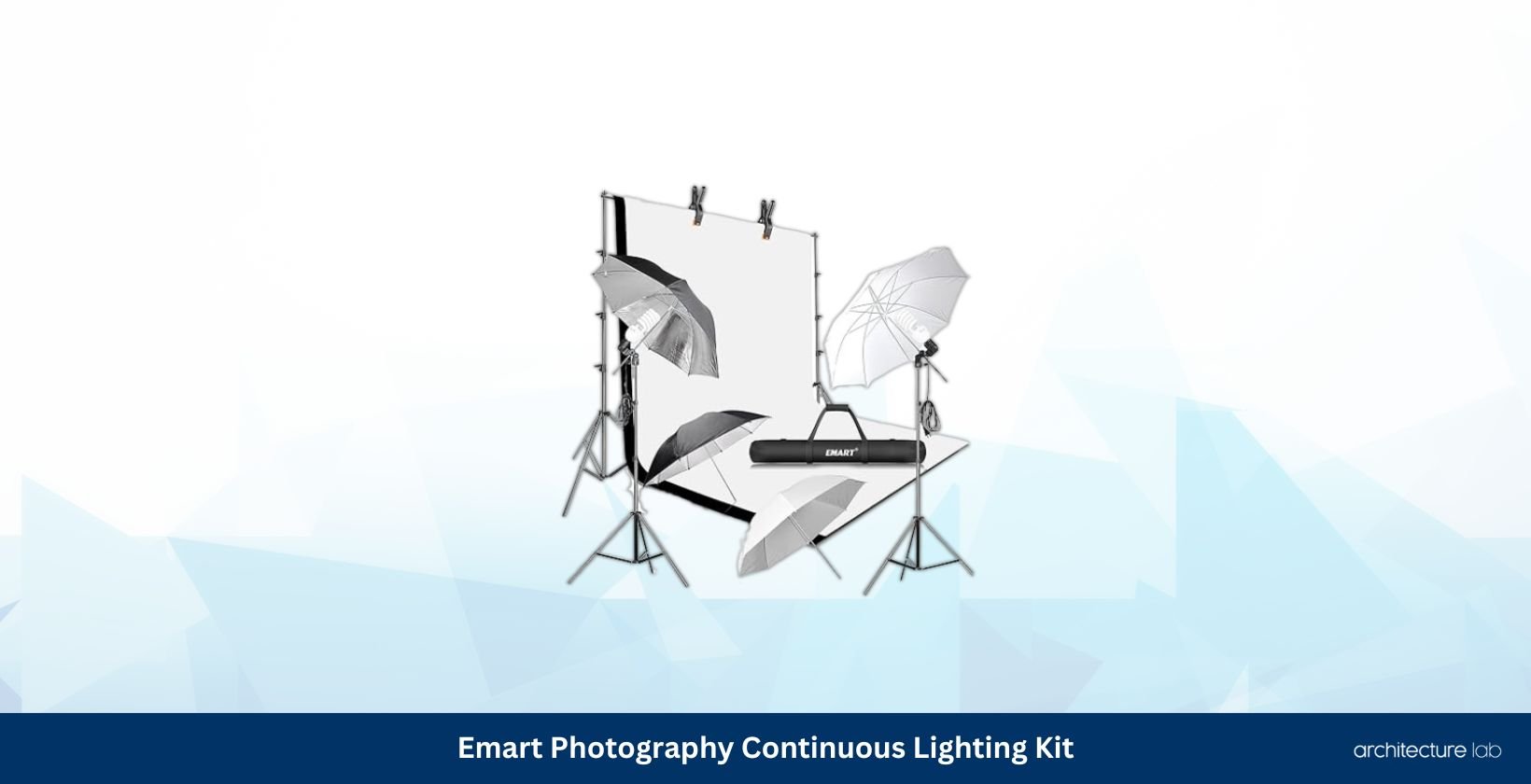 Emart photography continuous lighting kit em bsbw 2ulk