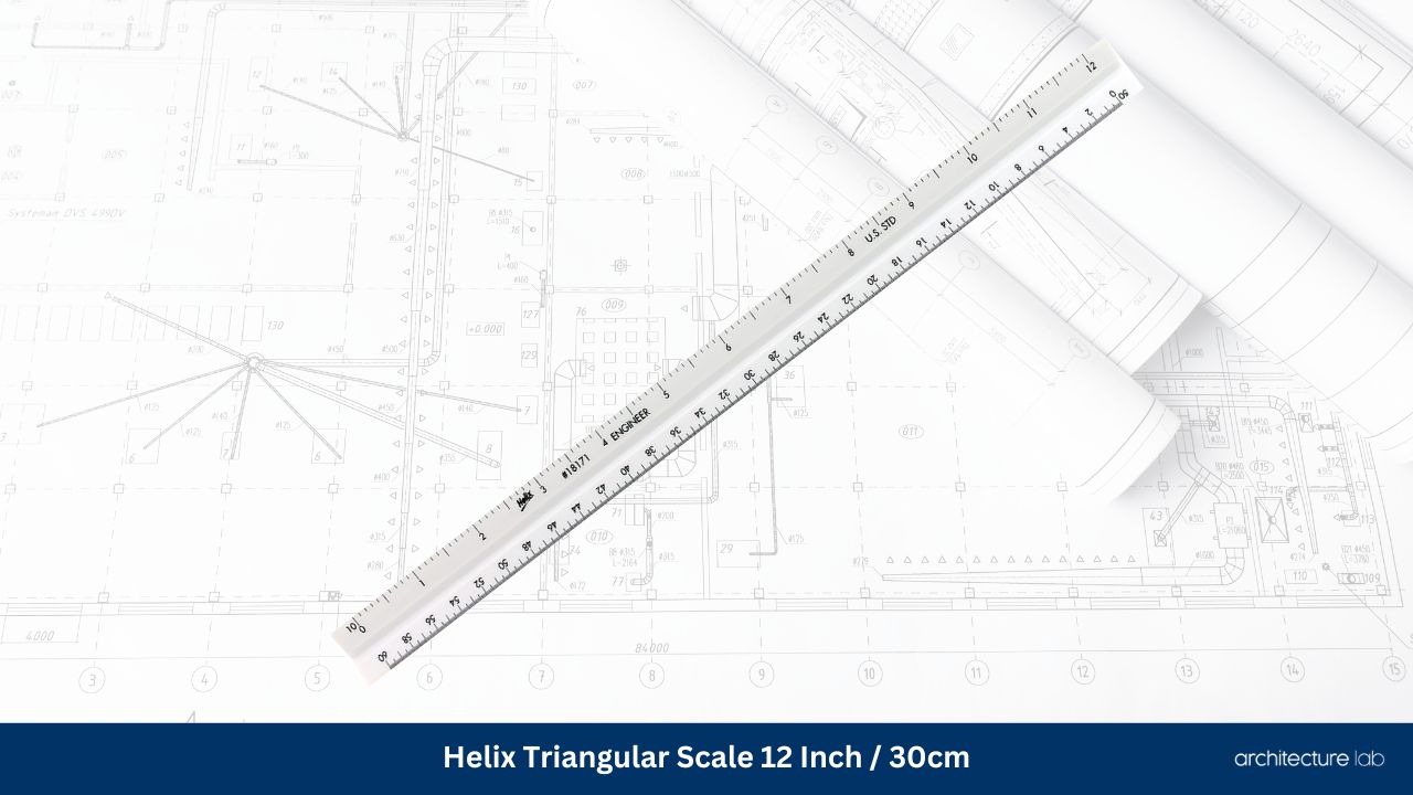 Helix triangular scale 12 inch 30cm
