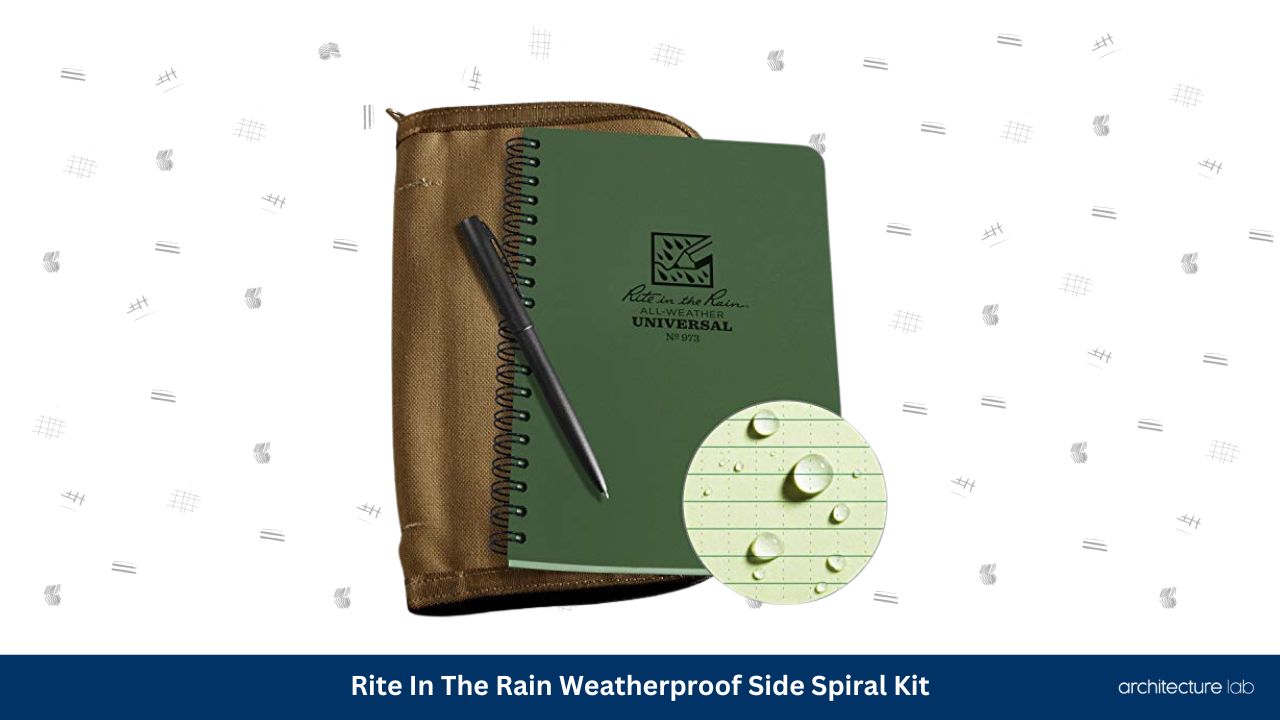 Rite in the rain weatherproof side spiral kit