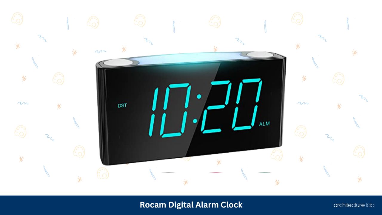 Rocam digital alarm clock