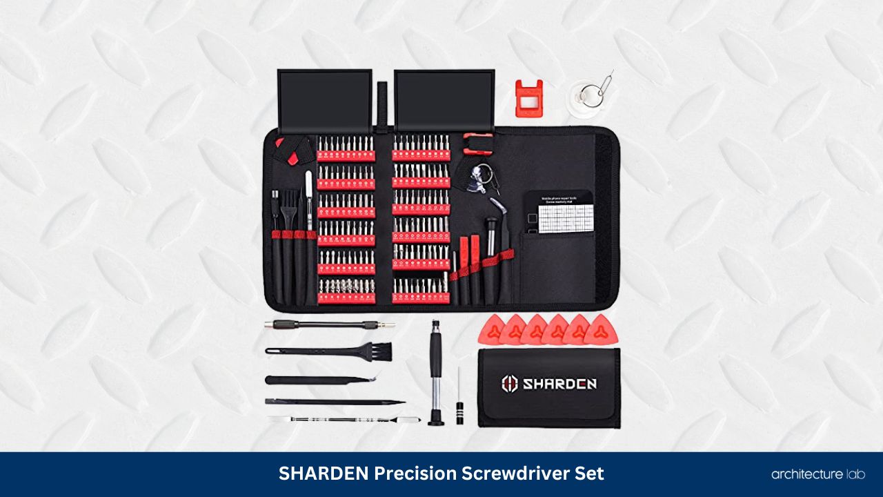 Sharden precision screwdriver set