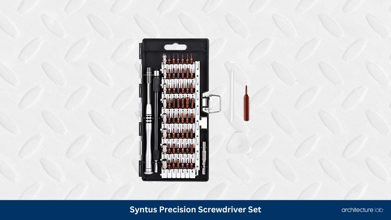 Syntus precision screwdriver set