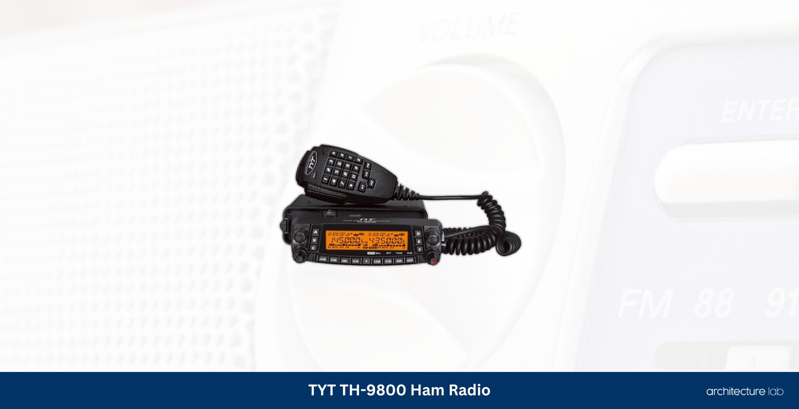 Tyt th 9800 quad band 50w cross band mobile car ham radio