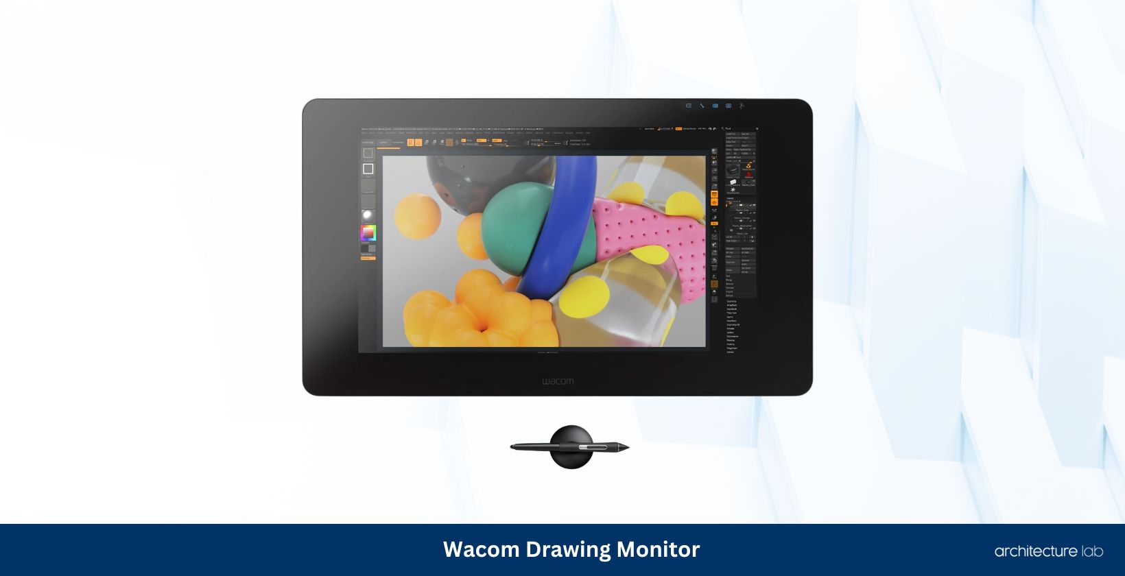 Wacom drawing monitor