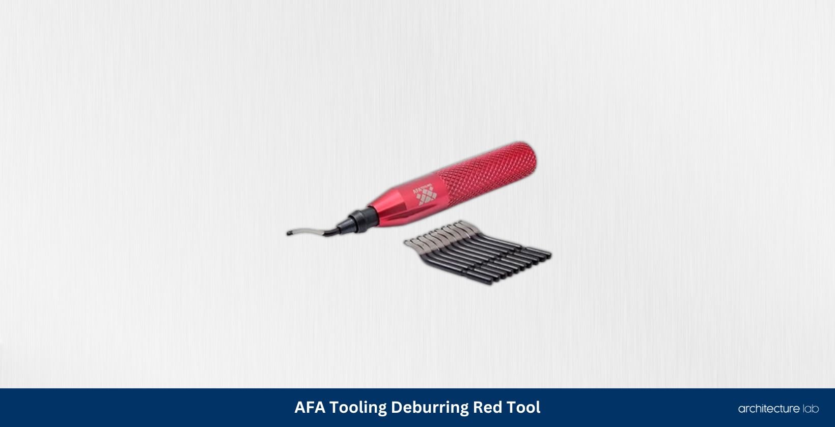 Afa tooling deburring red tool with 11 bs1010 high speed steel blades